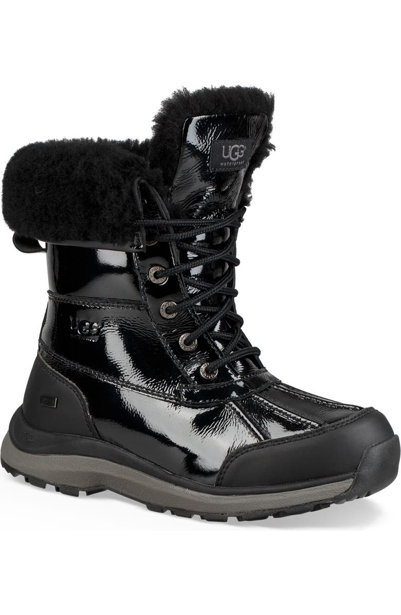 UGG<sup>®</sup> Adirondack III Waterproof Insulated Patent Winter Boot, Main, color,