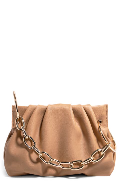 Chill Vegan Leather Frame Clutch