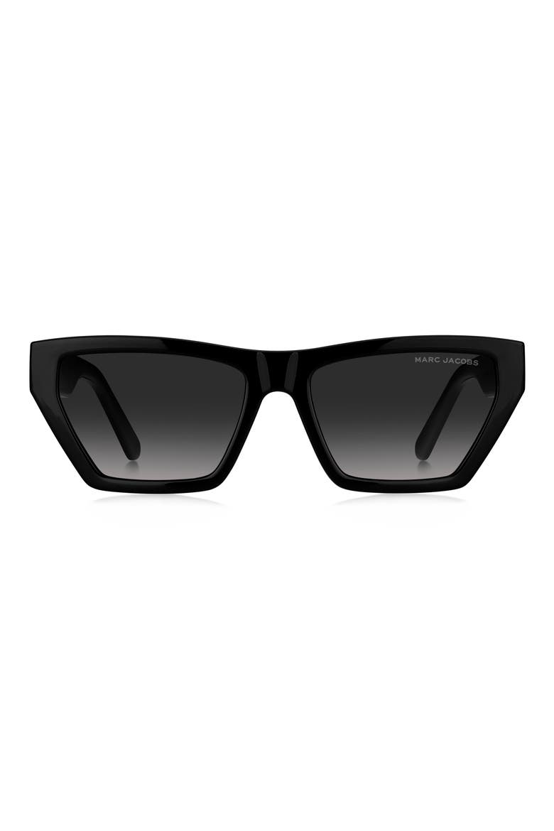 55mm Gradient Cat Eye Sunglasses, Main, color, 0807-9O