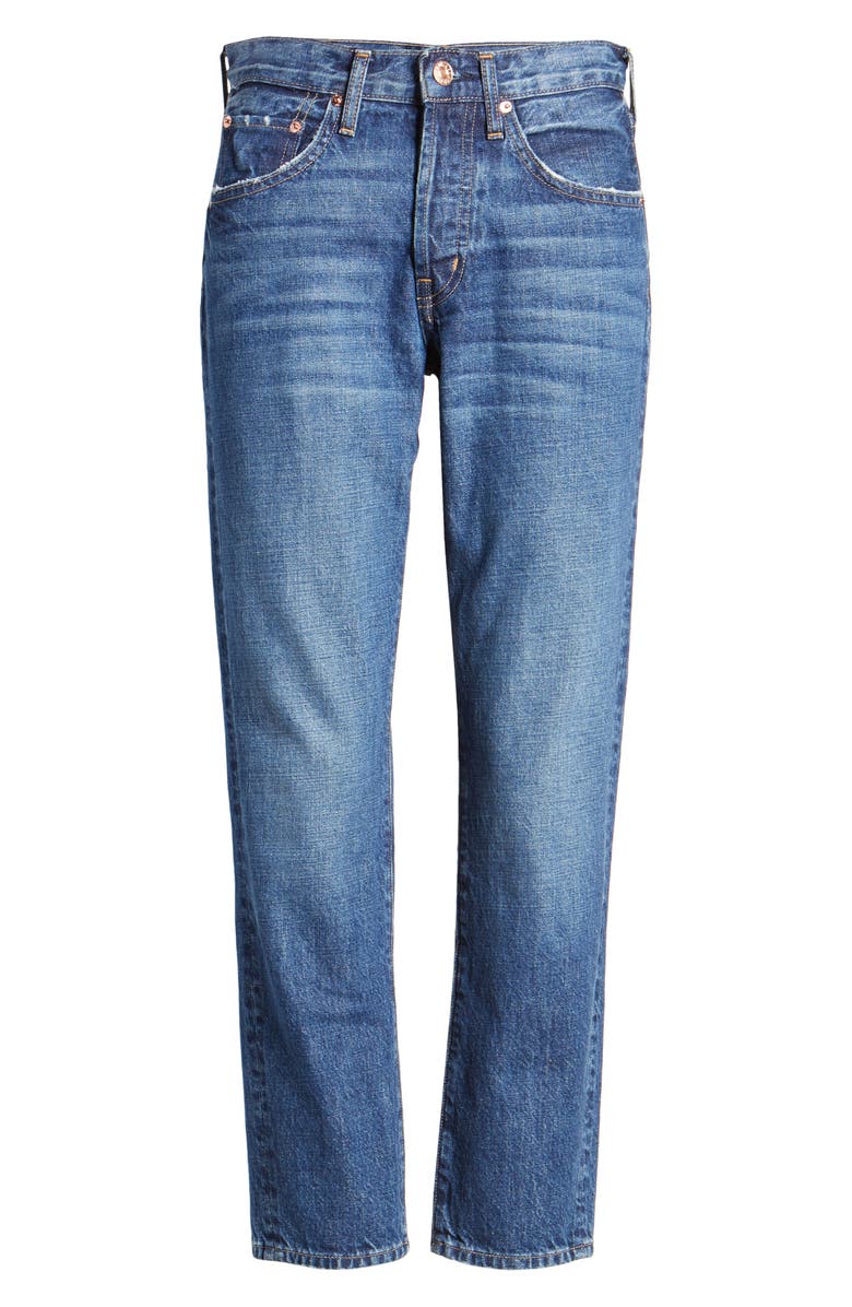 EDWIN Hana Nonstretch High Waist Crop Jeans, Alternate, color,