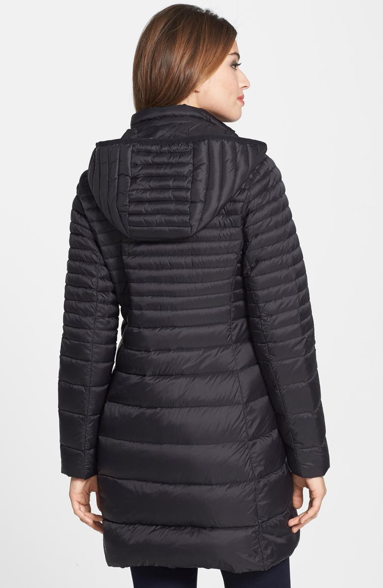 MICHAEL Michael Kors Packable Hooded Down Coat, Alternate, color, 