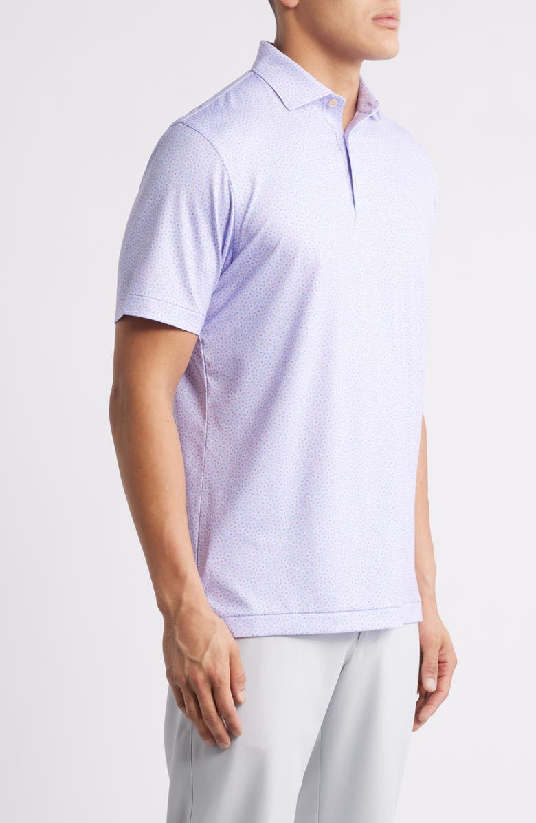 Peter Millar Jared Performance Jersey Polo, Alternate, color, Petal Purple