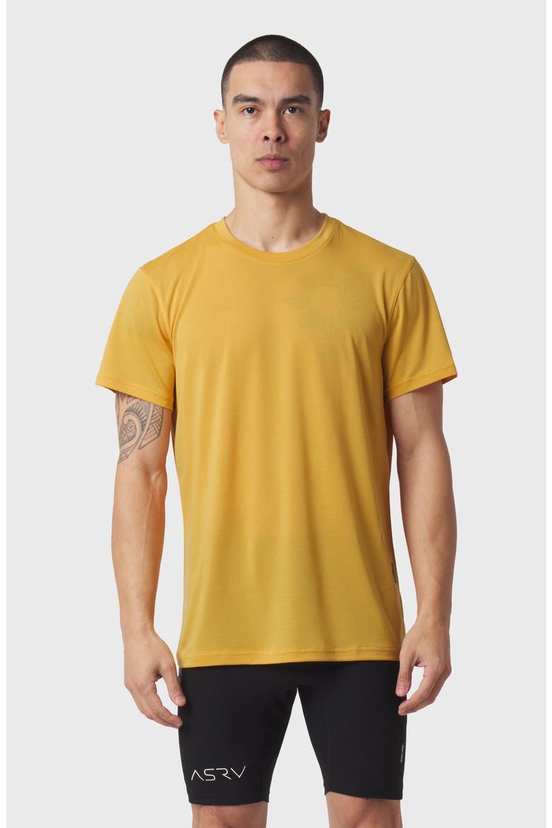 Polartec Delta Training Tee, Main, color, Amber