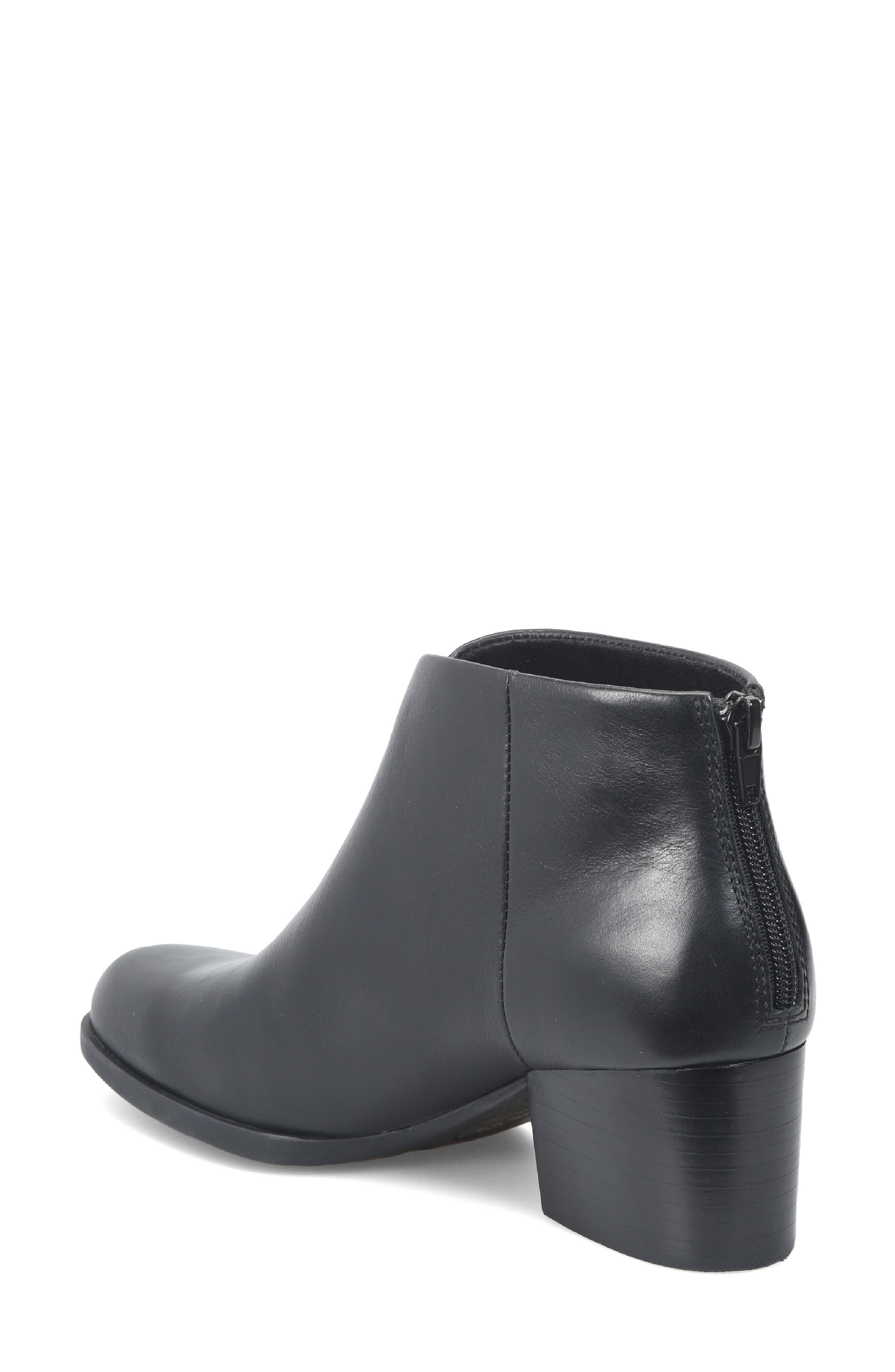 Børn Kalie Bootie, Alternate, color, Black Leather