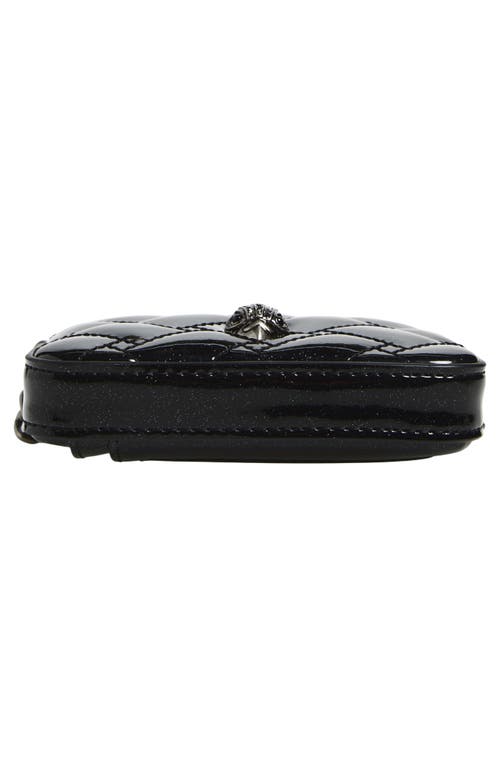 Kurt Geiger Micro Kensington Quilted Camera Bag In Black