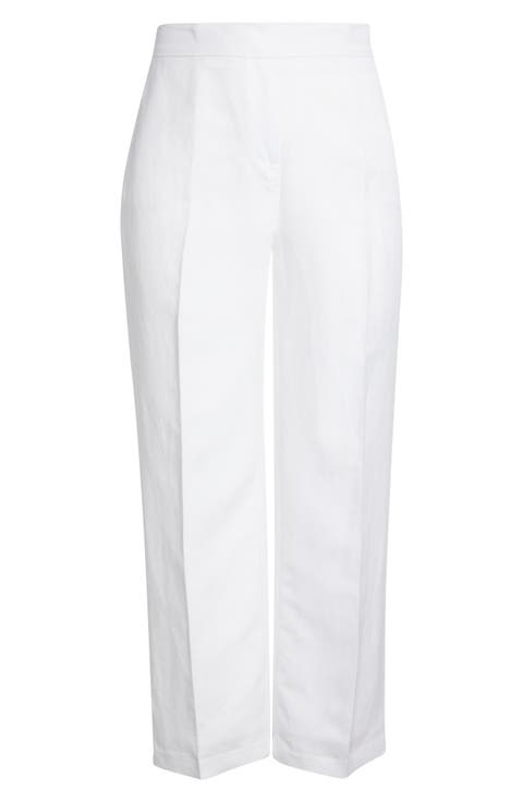 The Audrey Pull On Linen Blend Pants