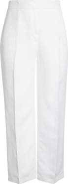 KASPER The Audrey Pull On Linen Blend Pants