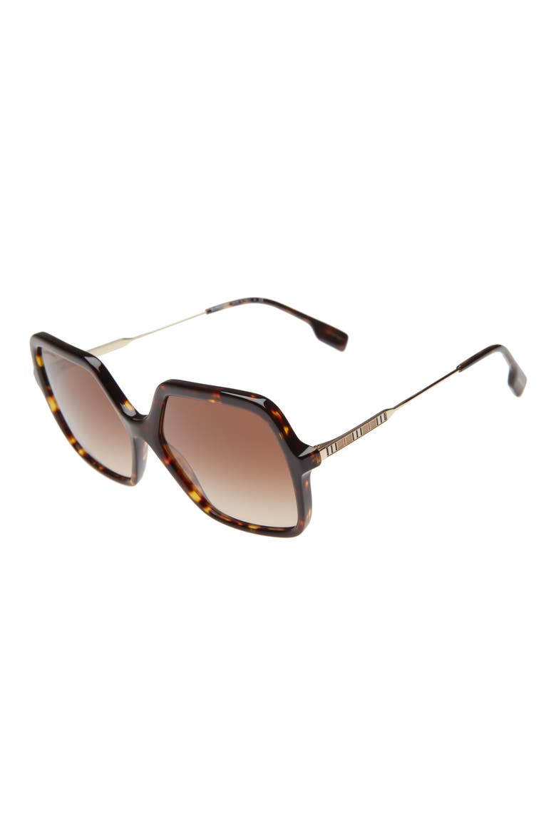 59mm Square Sunglasses, Alternate, color, DARK HAVANA/ BROWN GRADIENT