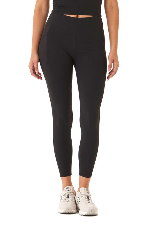 Threads 4 Thought Elena High Waist Pocket 7/8 Leggings In Jet Black