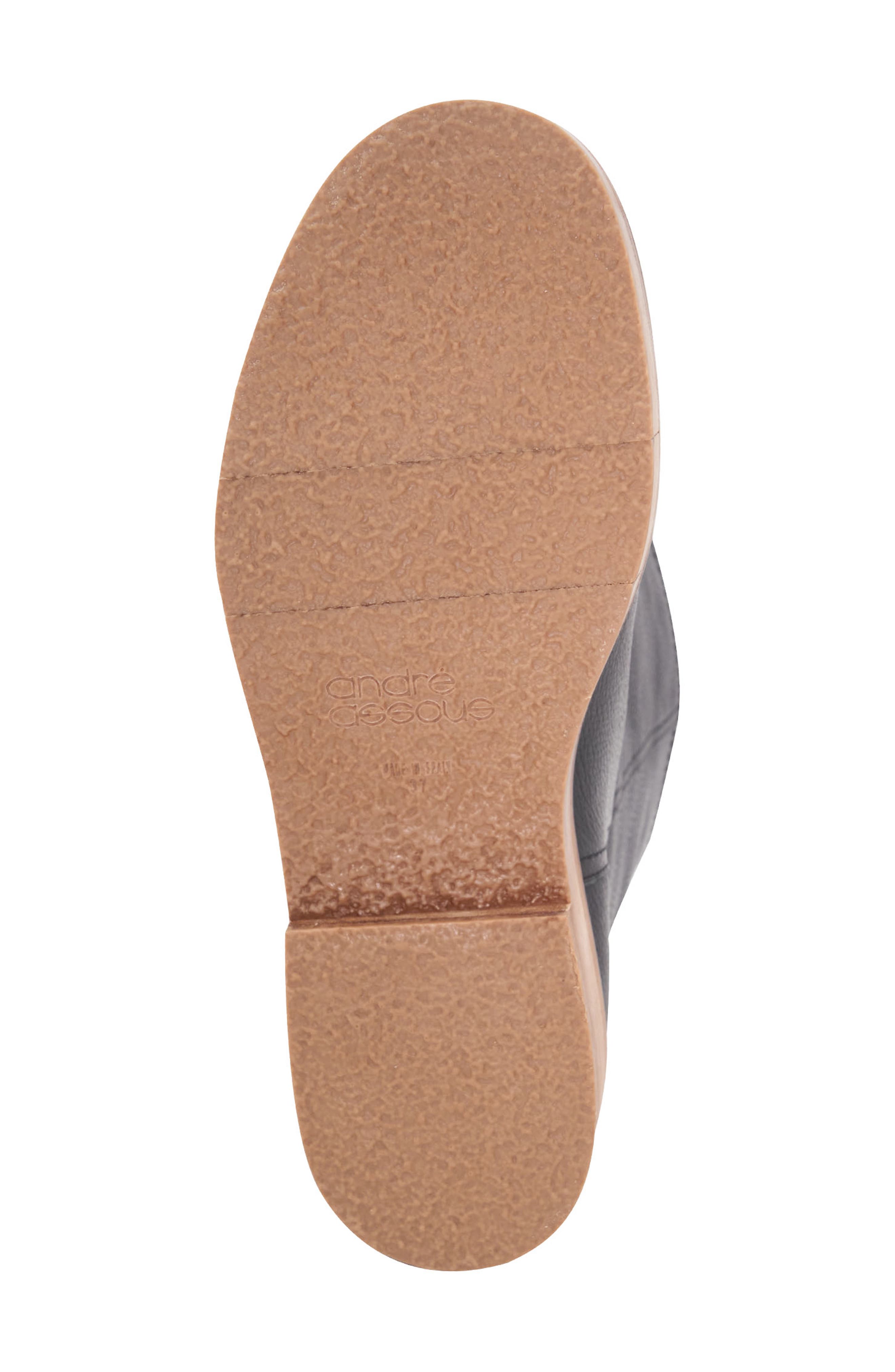 André Assous Palmer Platform Bootie, Alternate, color, Black