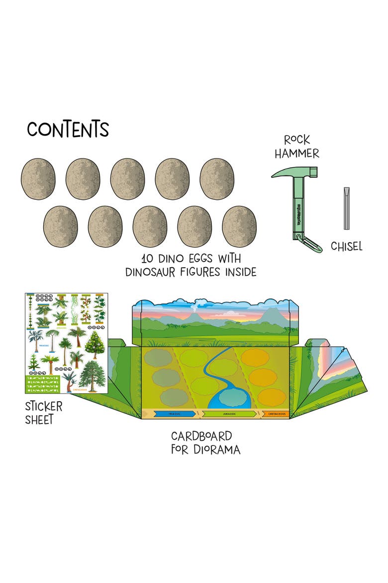 Dino Dig & Diorama Kit, Alternate, color, MISCELLANEOUS