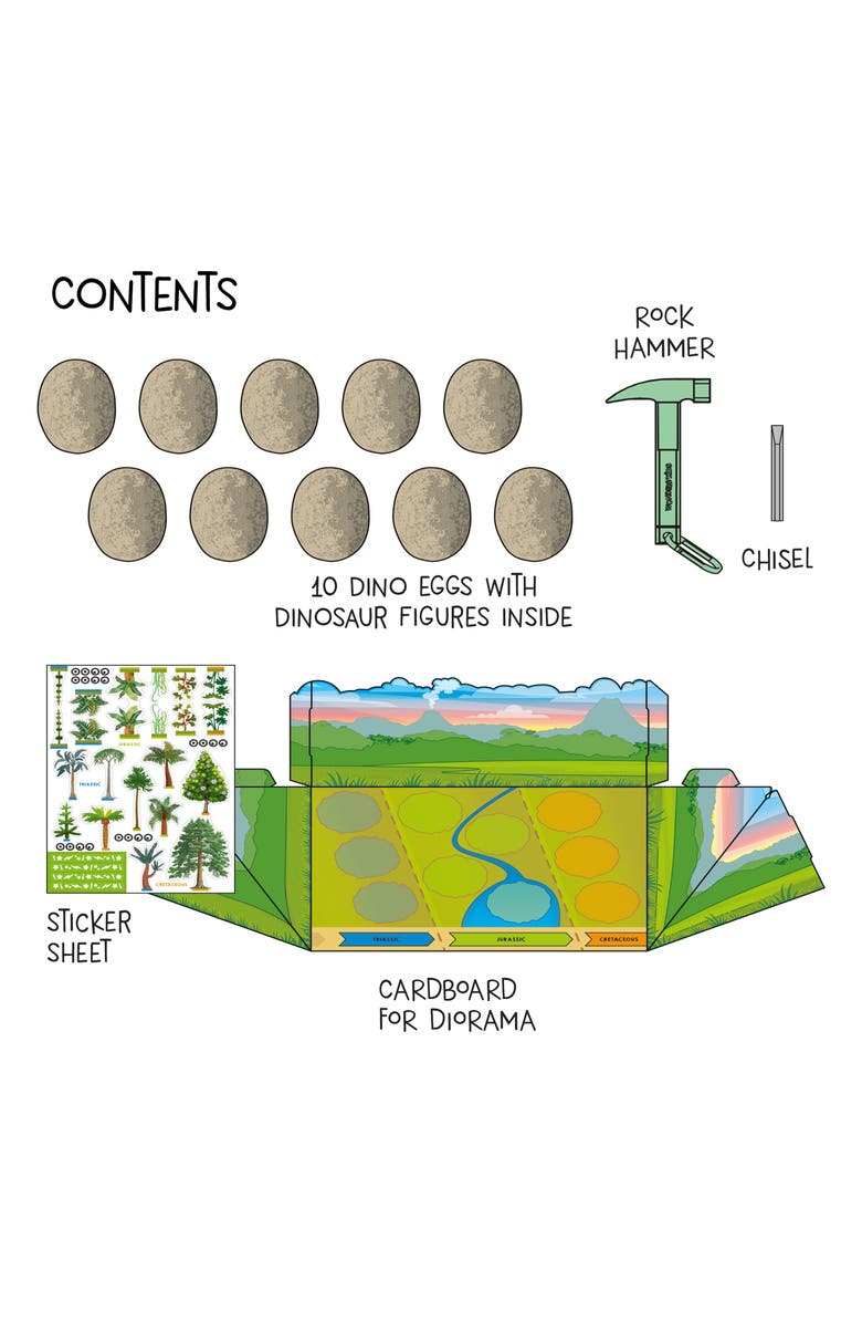 Thames & Kosmos Dino Dig & Diorama Kit, Alternate, color, Miscellaneous