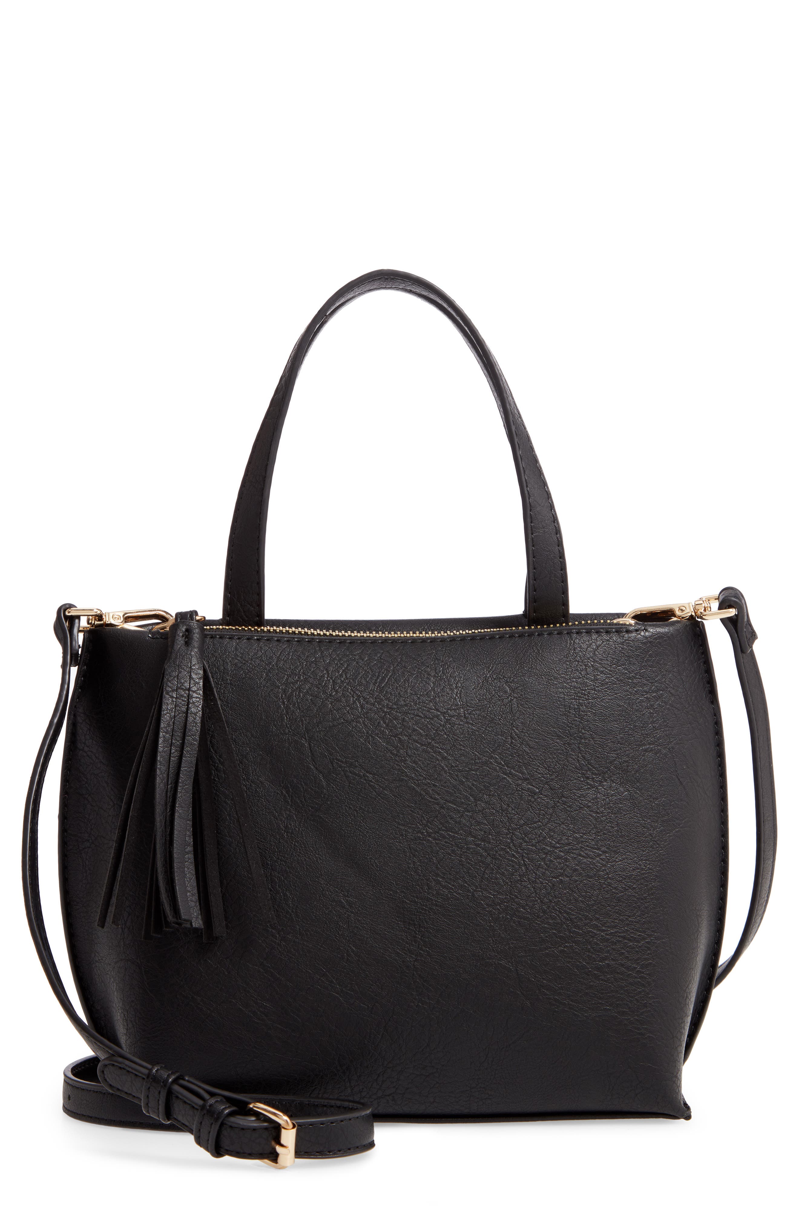 Sole Society Faux Leather Tote, Main, color, 