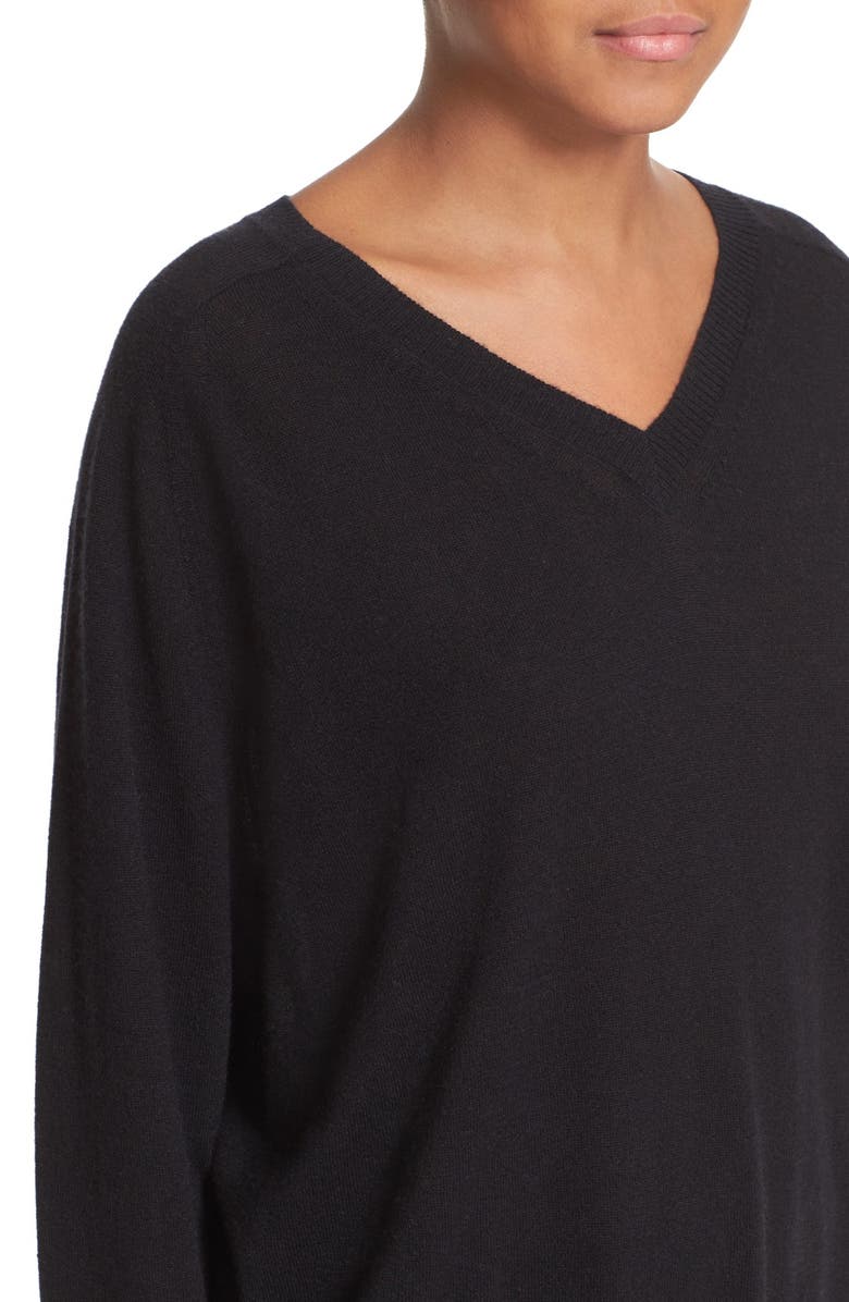 Vince Relaxed Cashmere V-Neck Sweater, Alternate, color,