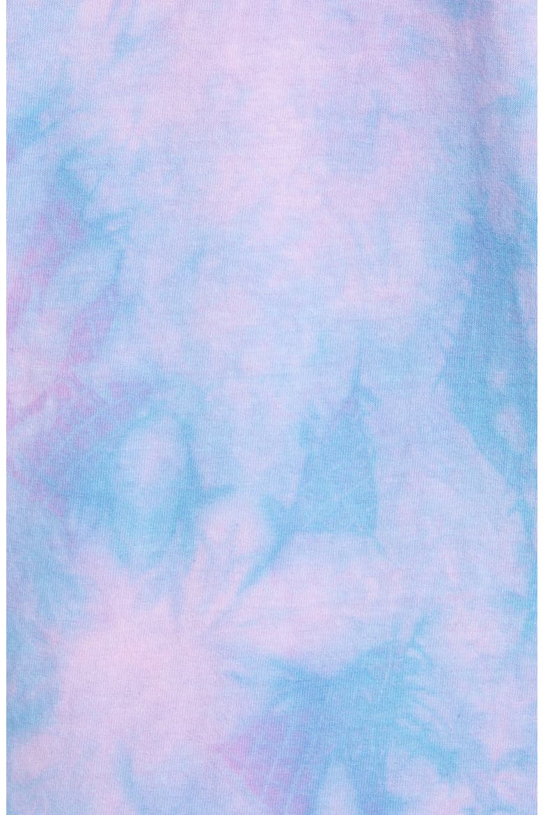 Lava Tie Dye Tee (Nordstrom Exclusive), Alternate, color, PURPLE TIE DYE W/ PRINT