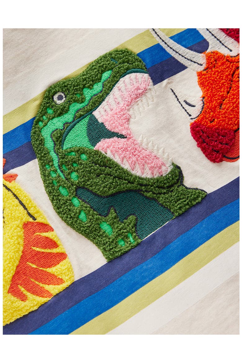 Kids' Appliqué Cotton Graphic T-Shirt, Alternate, color, SHORT SLEEVE APPLIQUE T-SHIRT