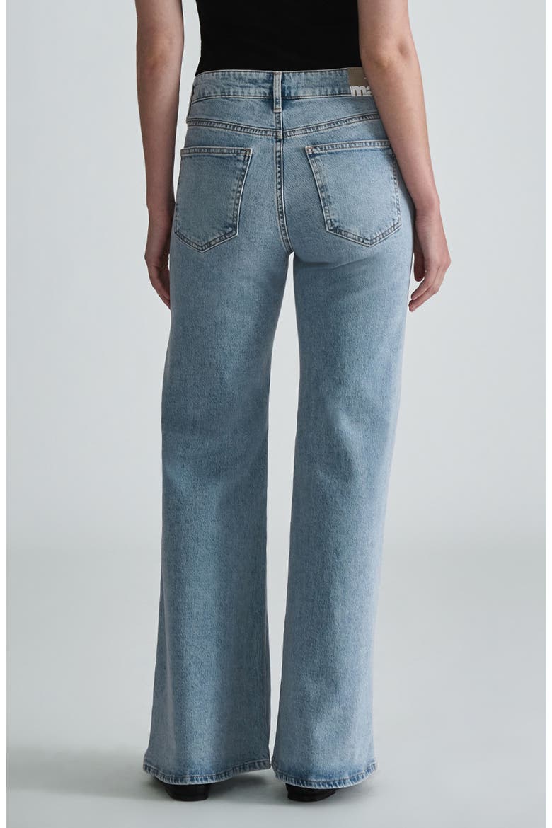 Grace Mid Rise Flare Jeans, Alternate, color, BLEACHED CLASSIC BLUE