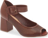 Bottero Peep-Toe Mary Jane