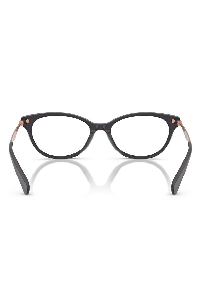 COACH 55mm Pillow Optical Glasses, Alternate, color, 