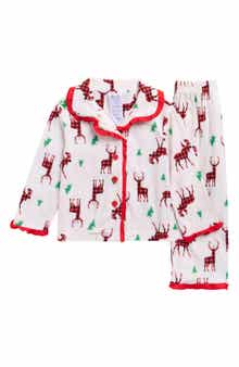 BABY STARTERS Kids' Matching Familiy Moose Christmas Pajamas