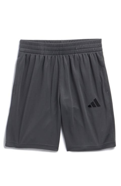 Embroidered Logo Drawstring Shorts