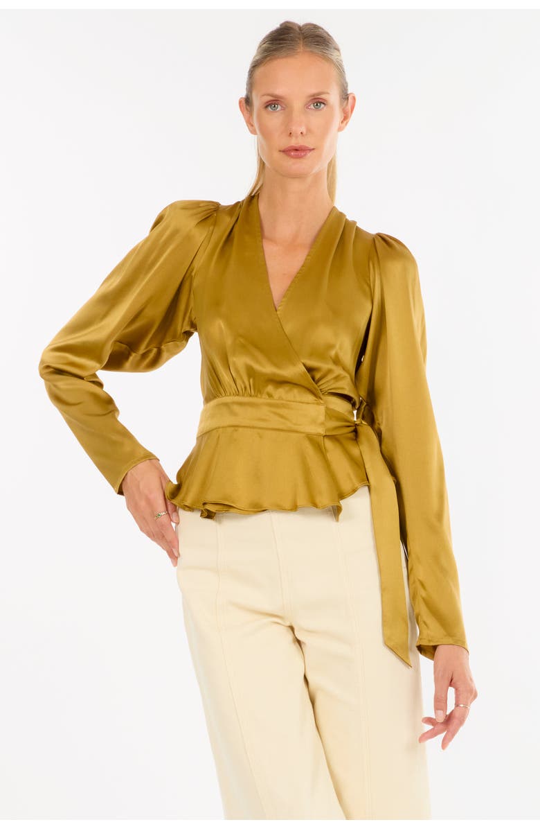 SECRET MISSION Hailey Top, Alternate, color, Gold