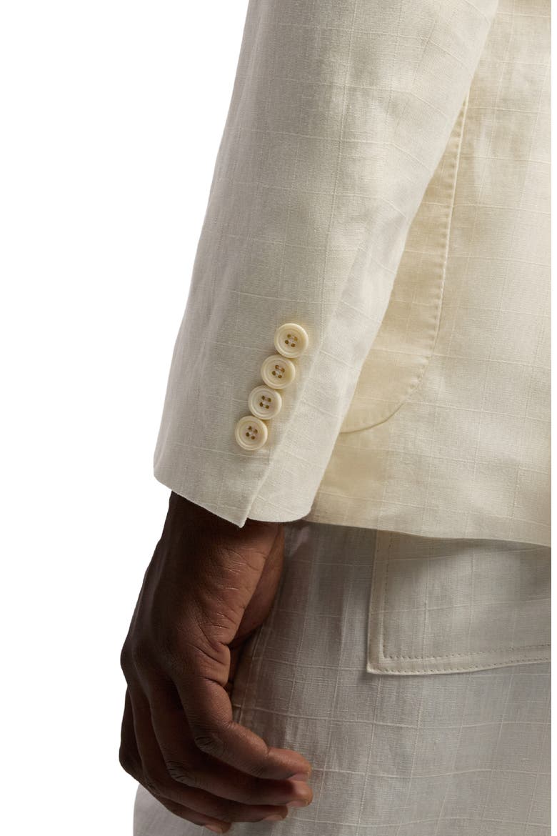 Hadley Hand-Tailored Linen Suit Jacket, Alternate, color, CLASSIC CREAM