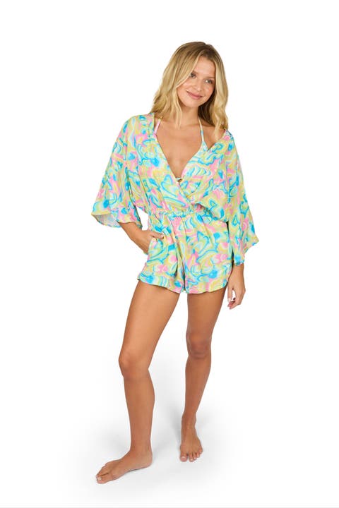 The St. Lucia - Deep V Romper