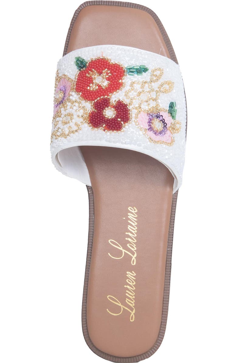 Lauren Lorraine Sally Sandals, Alternate, color, White