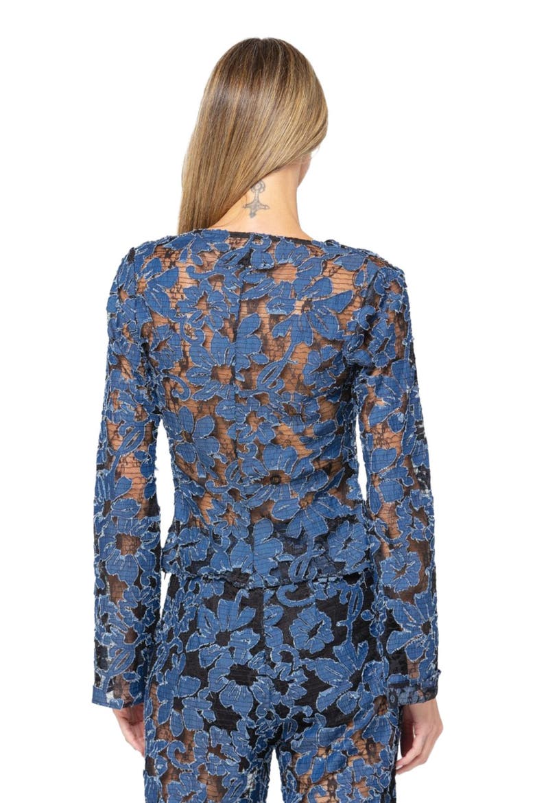 Selena Top, Alternate, color, BLUE