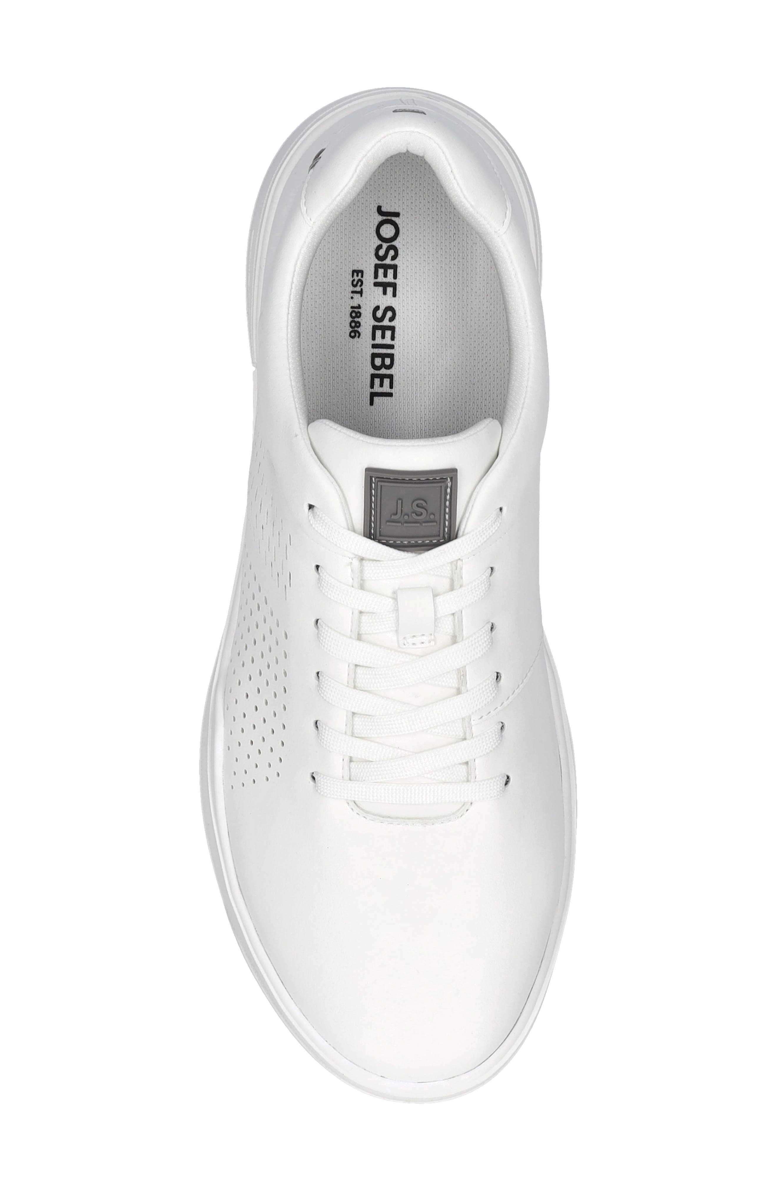 Donovan 01 Sneaker, Alternate, color, WHITE
