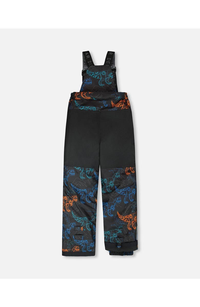 Deux par Deux Boy Two-Piece Play Snowsuit, Alternate, color, Robot Dinosaur Print