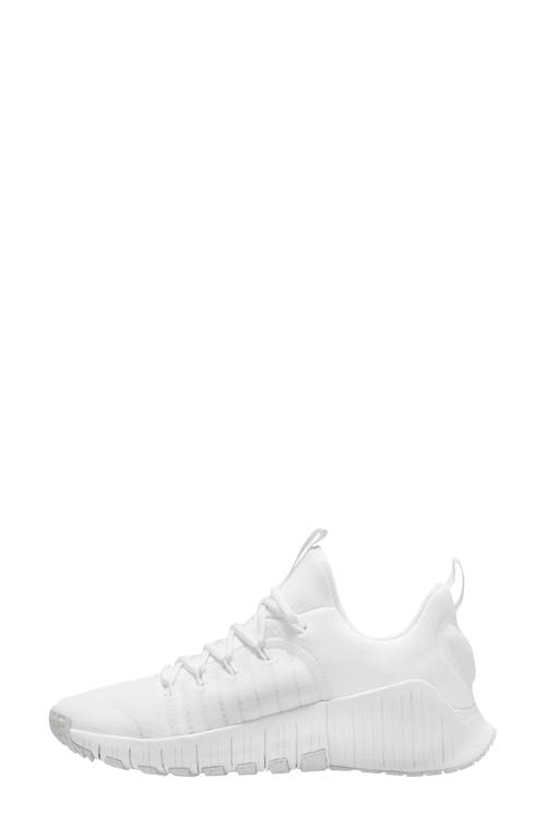 Nike Free Metcon 6 Mesh Sneakers In White
