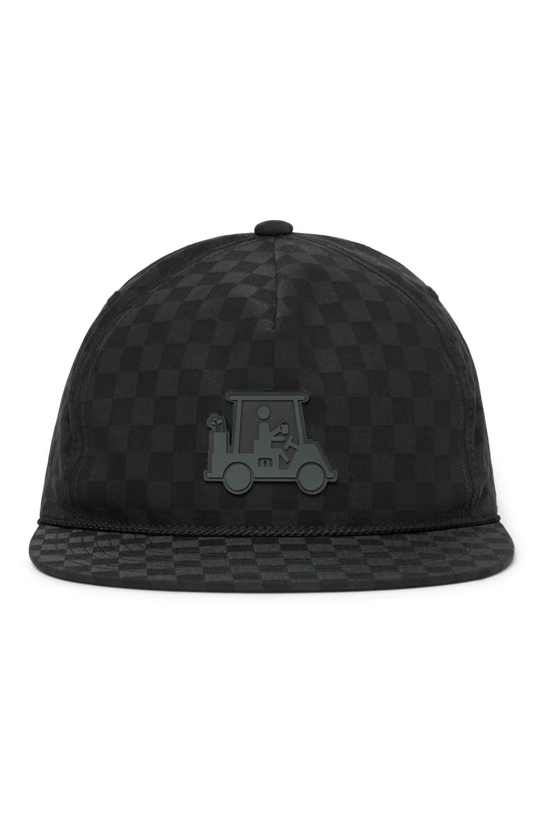Time Of Arrival Golf Hat, Alternate, color, BLACK
