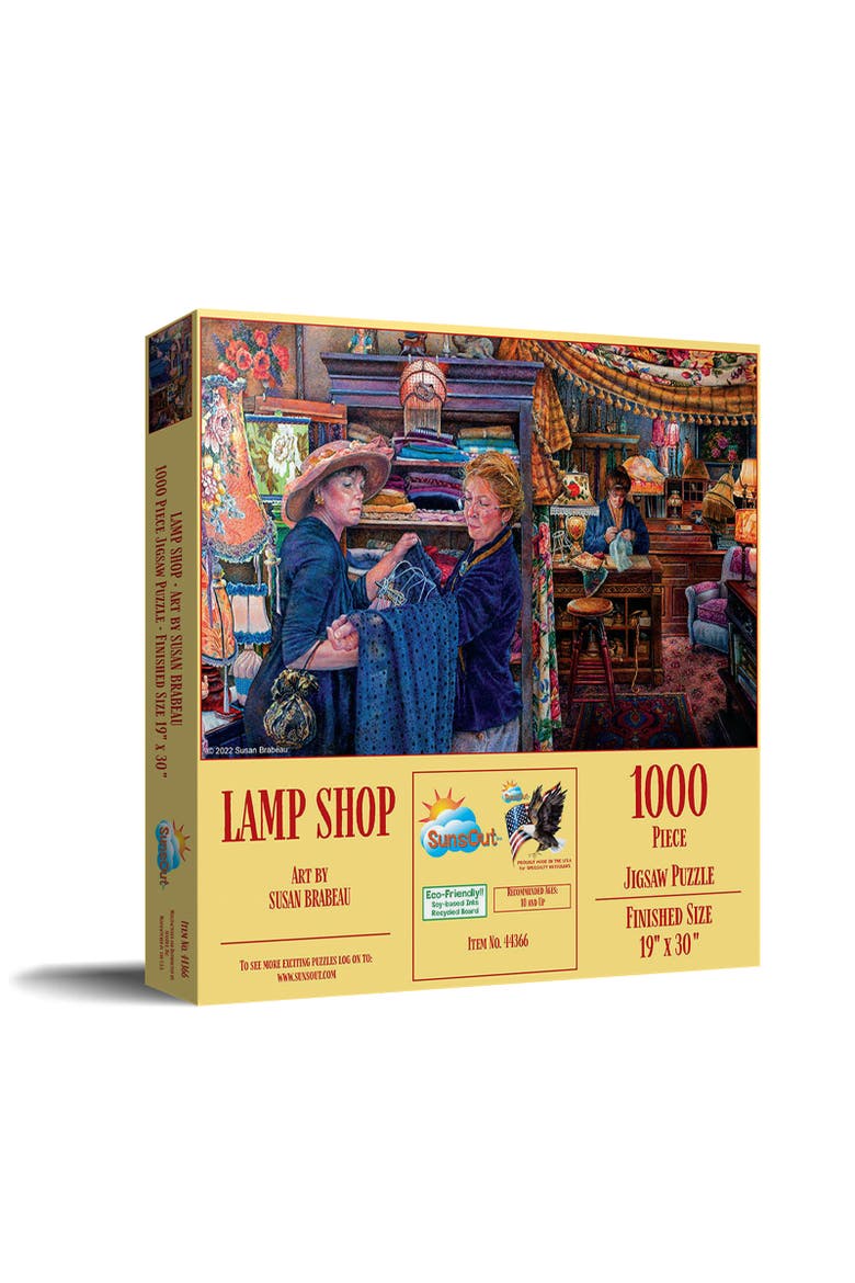 Lamp Shop 1000 piece Jigsaw Puzzle for Adults, Main, color, Multicolor
