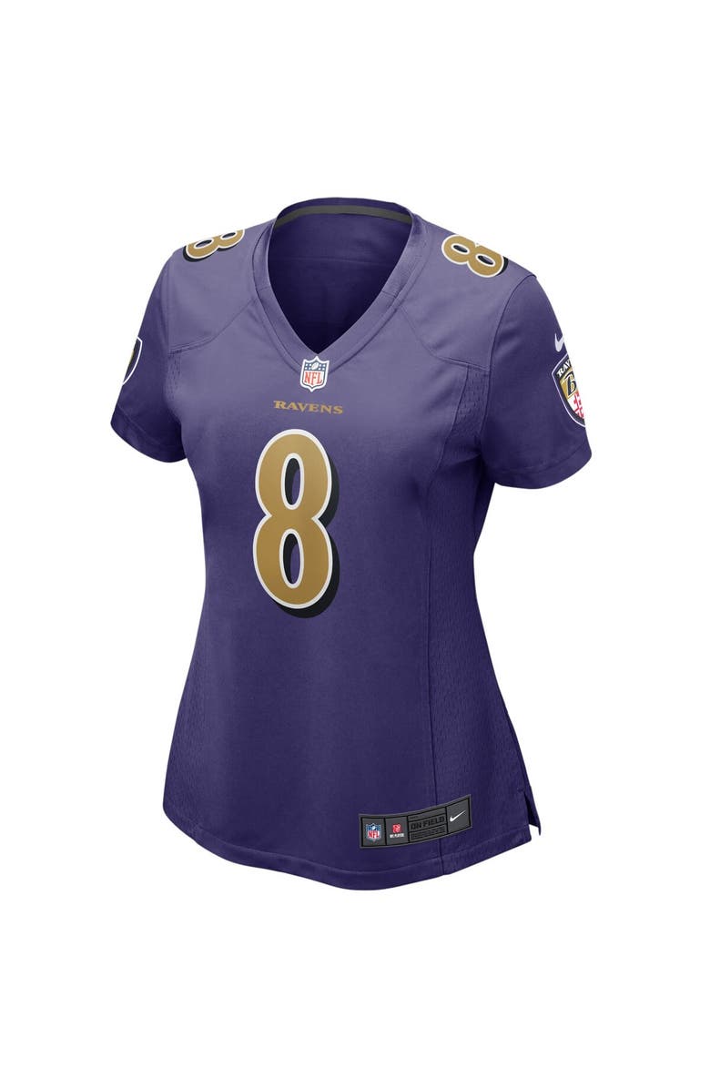 Nike Women's Nike Lamar Jackson Purple Baltimore Ravens Alternate Game Player Jersey, Alternate, color, Purple
