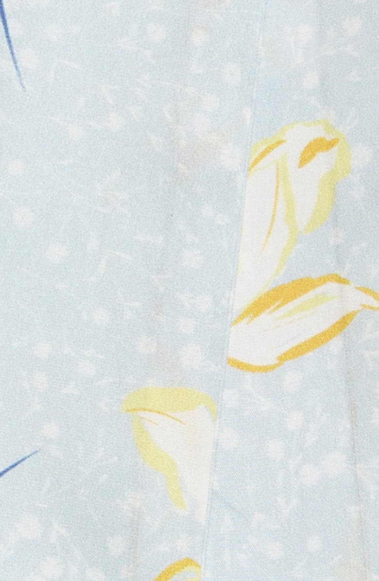 Something Navy Silk Skinny Scarf, Alternate, color,