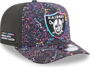 New Era Men's New Era  Black Las Vegas Raiders 2025 NFL Crucial Catch A-Frame 9FIFTY Snapback Hat