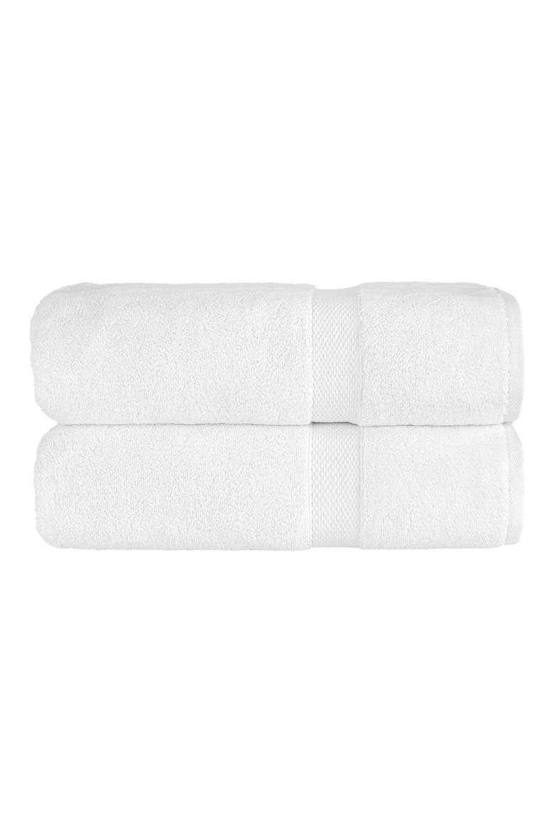 Anovia Oversized Bath Towels, Alternate, color, WHITE