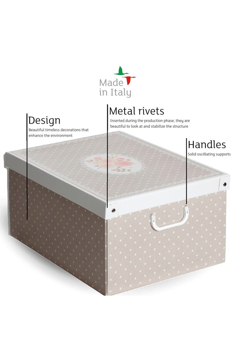 Lavatelli 6 Pack Large Size Storage Box, Alternate, color, Multicolored