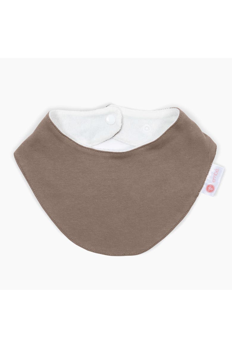 Baby Cottom Bandana Bib Bundle, 2-Pack, Alternate, color, Cocoa-cream