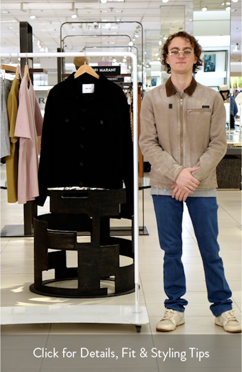 Roy Suede Trucker Jacket, sales video thumbnail