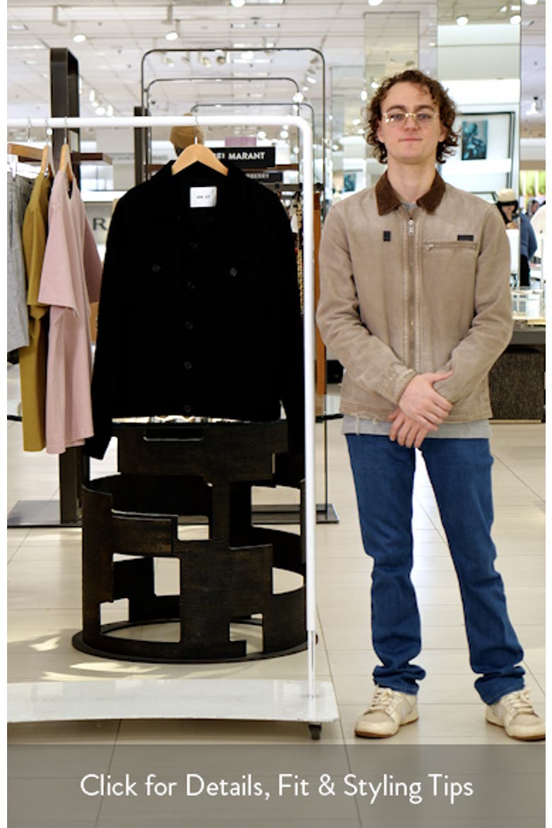 Roy Suede Trucker Jacket video
