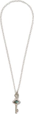 Chan Luu Labradorite Key Pendant Necklace