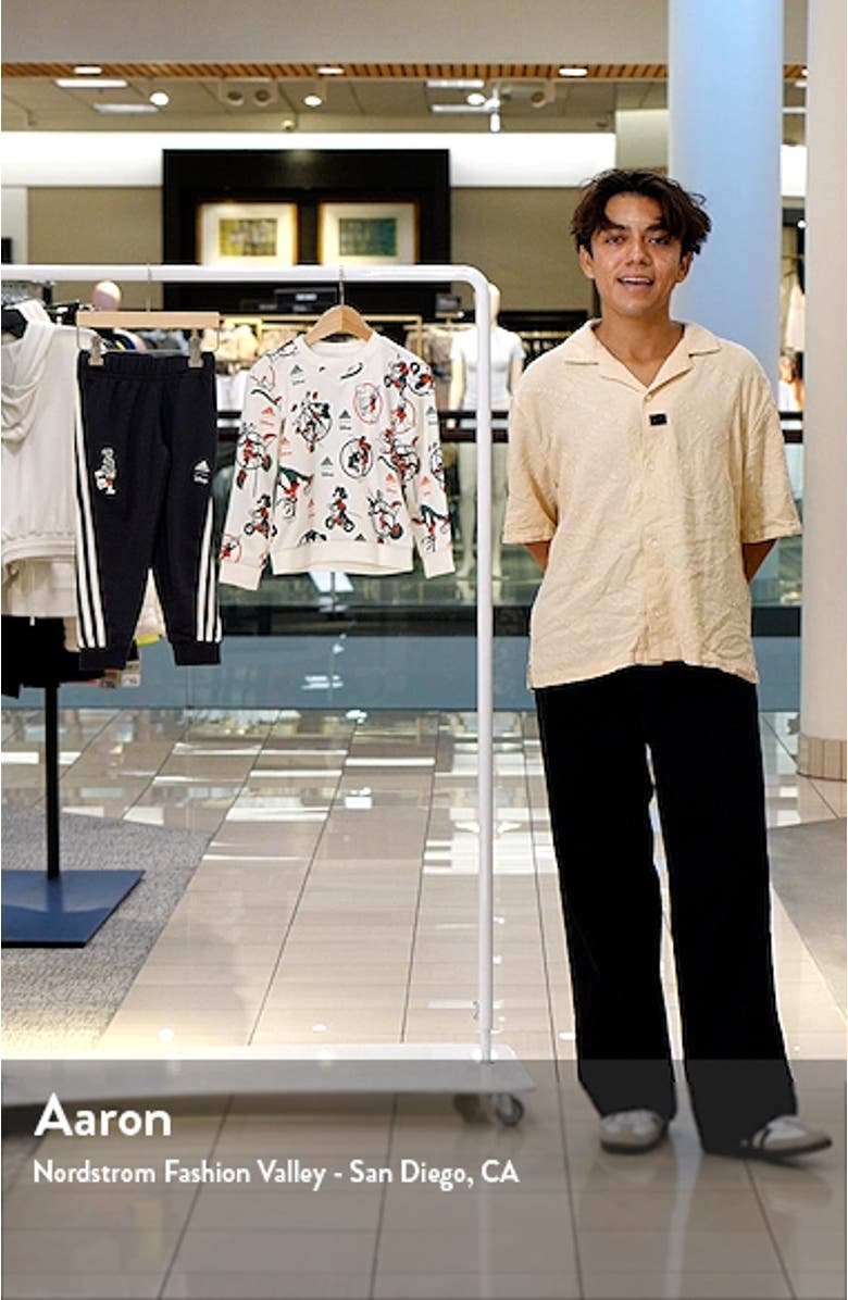 x Disney Kids' Mickey & Friends Sweatshirt & Joggers Set, sales video thumbnail