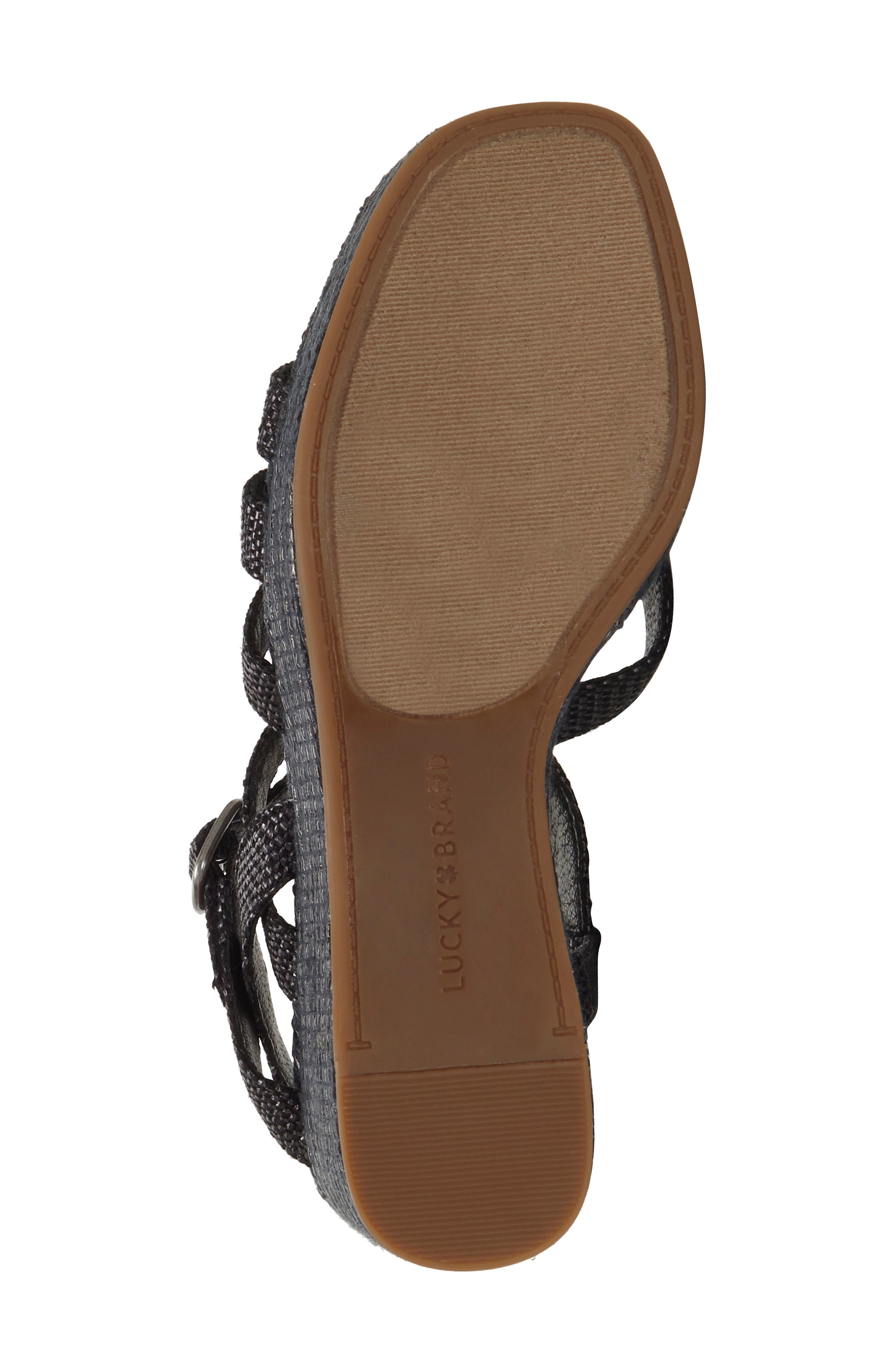 Lucky Brand Carlisha Platform Wedge Sandal, Alternate, color, 
