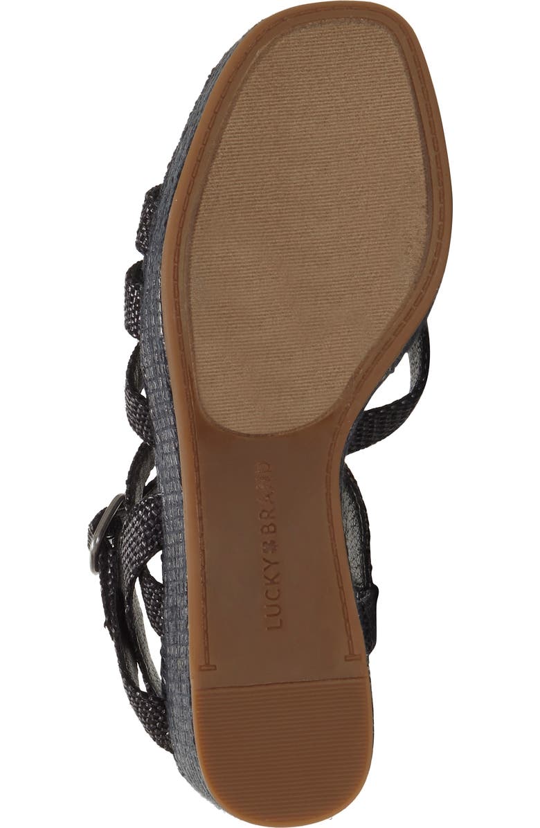 Lucky Brand Carlisha Platform Wedge Sandal, Alternate, color,