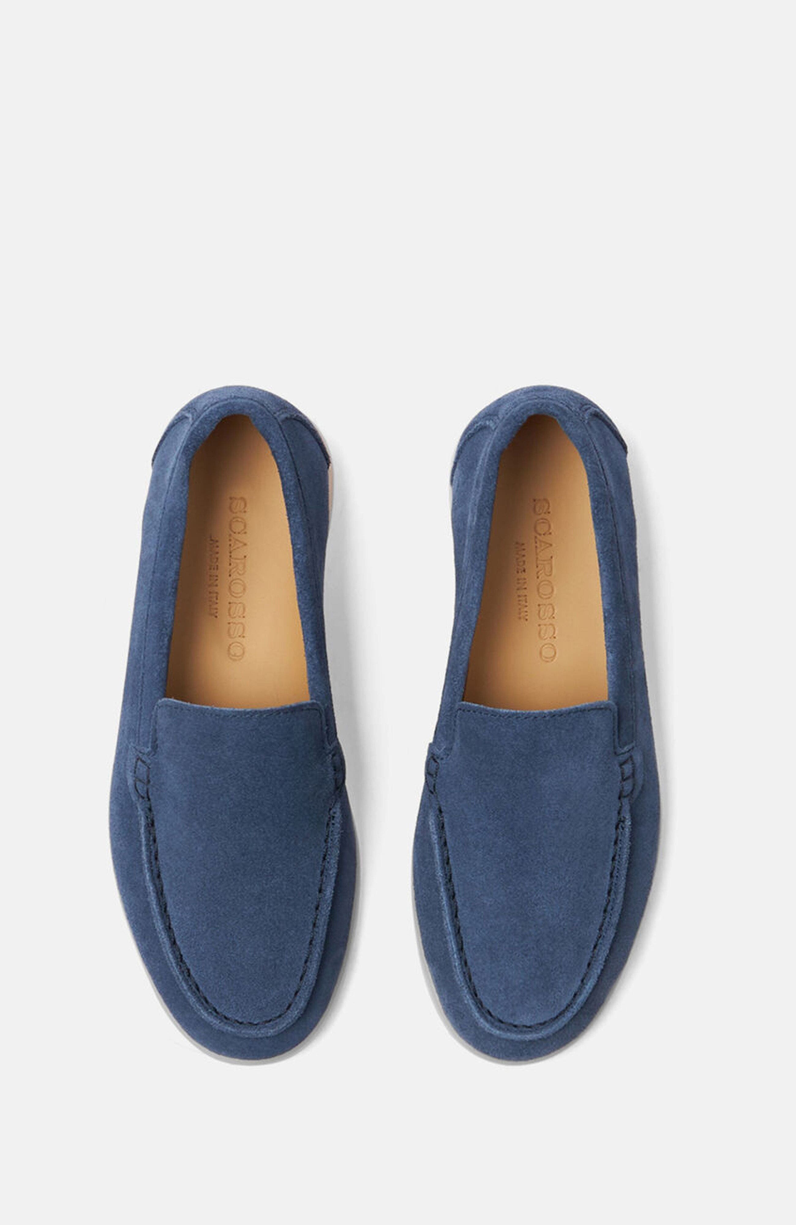 Ludovica Girl Loafers, Alternate, color, Steel Grey - Suede