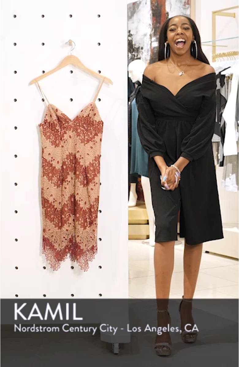 Two-Tone Lace Dress, sales video thumbnail