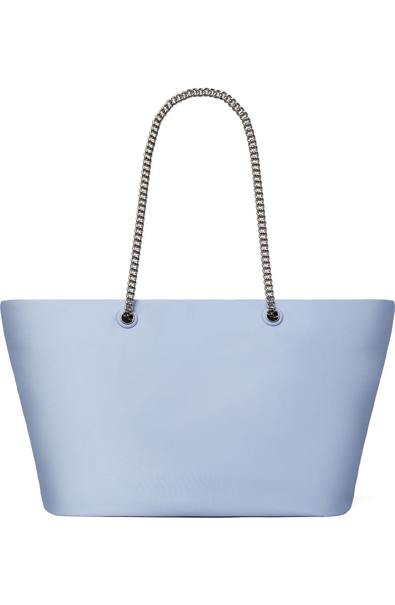 Tory Burch Ella Chain Zip Tote, Alternate, color, Blue Dawn